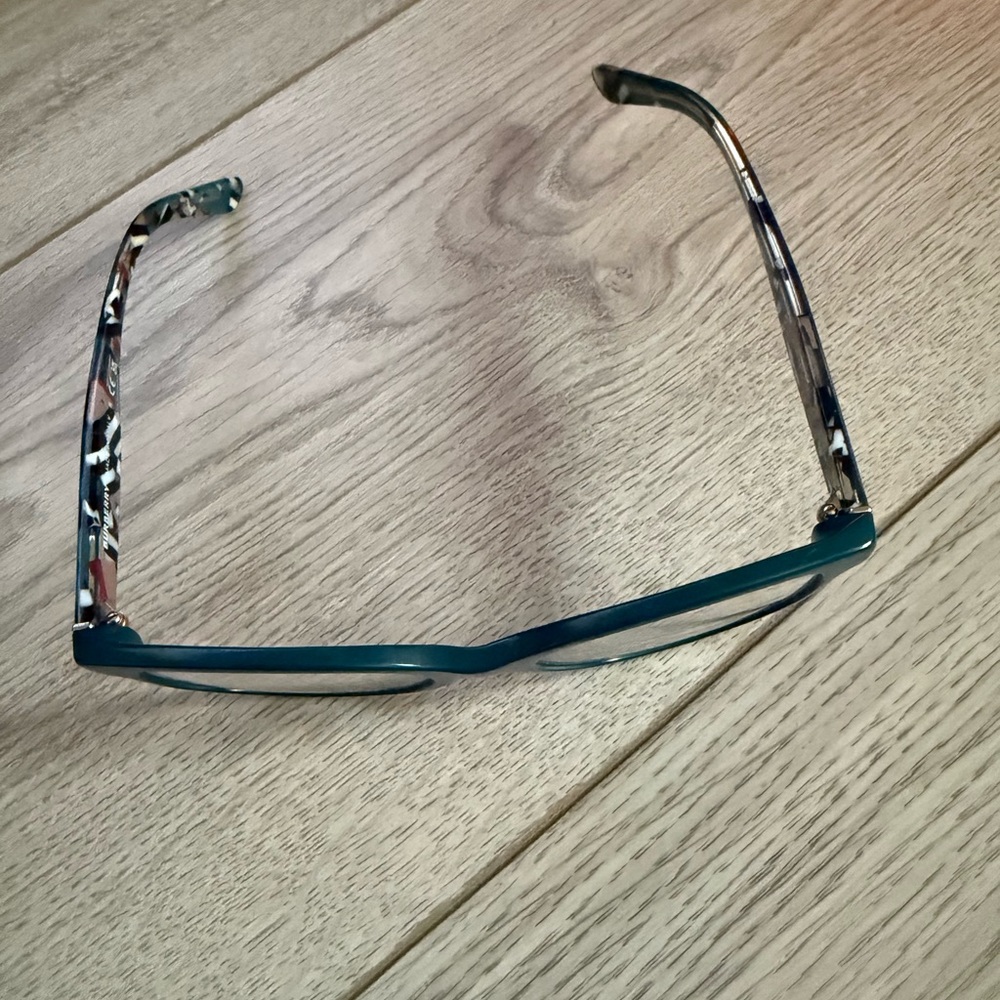 Burberry Stylish Teal and Patterned  women’s Glasses frame